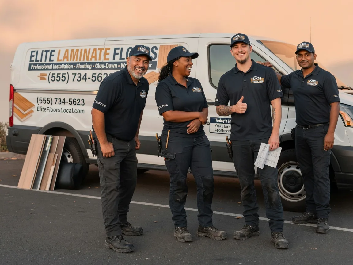 Laminate flooring installation company in Grove City, MN